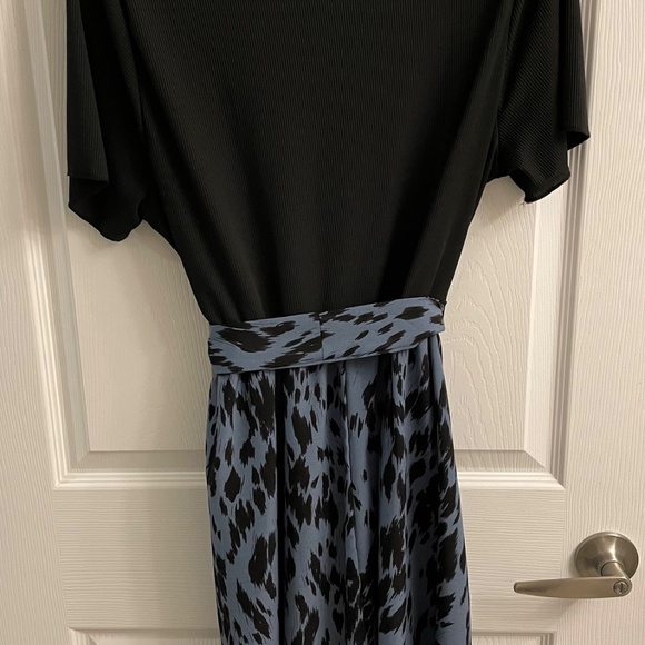 Plus Size Animal Print Dress - Picture 2 of 4